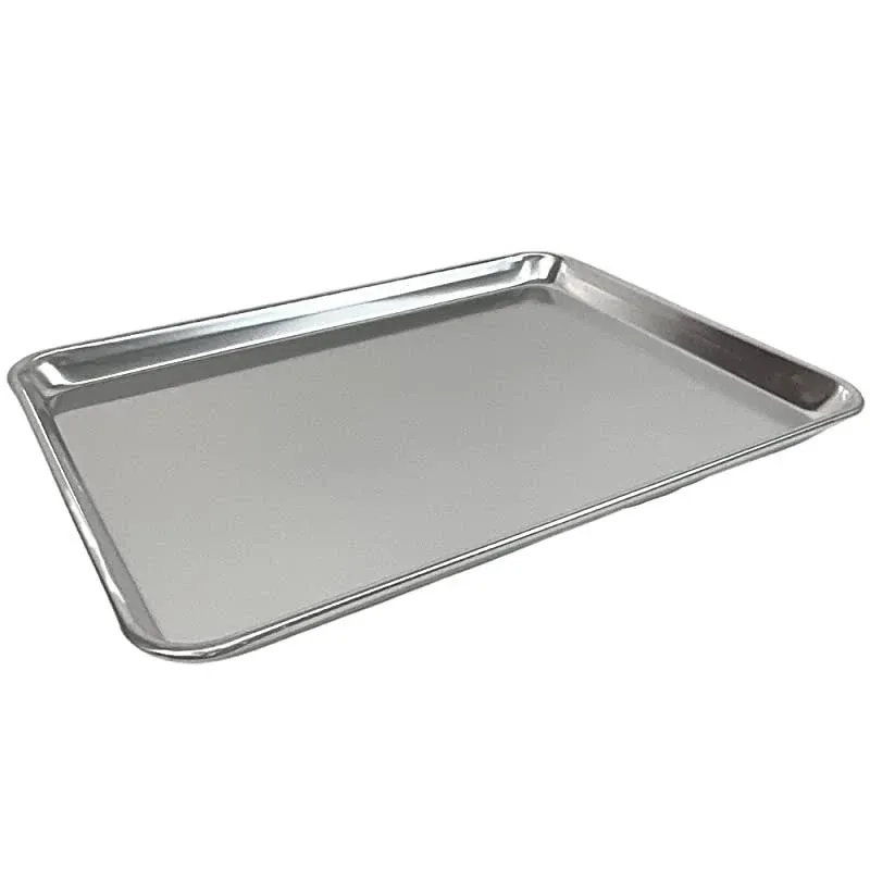 FSE Sheet Pan, Commercial Grade, 20-Gauge Aluminum, Bun Pan, 18" L x 13" W x 1-1 ...