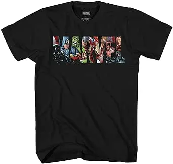 Marvel Team Logo Fill T-Shirt