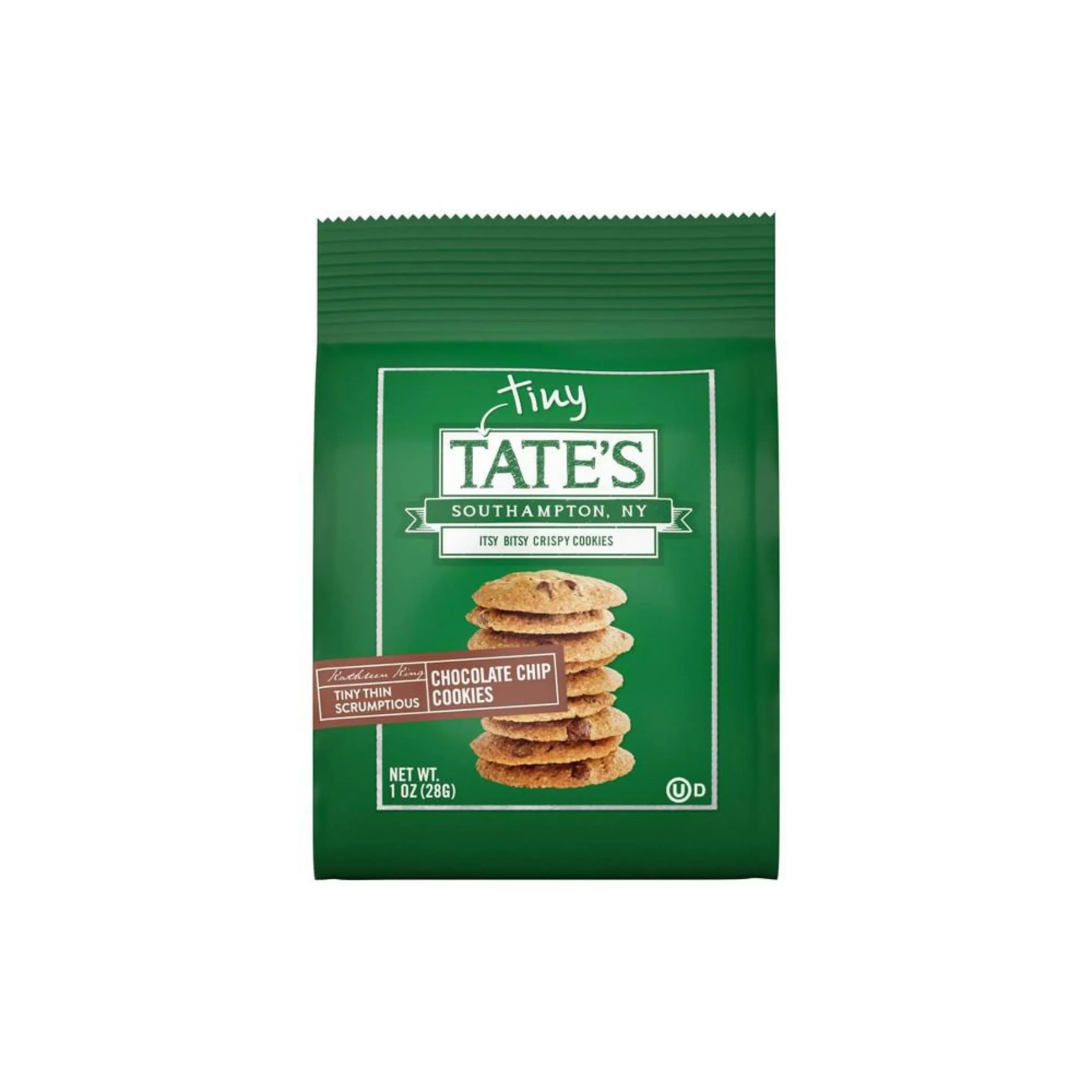 Tate's Bake Shop Tiny Thin Chocolate Chip Cookies (1 oz)