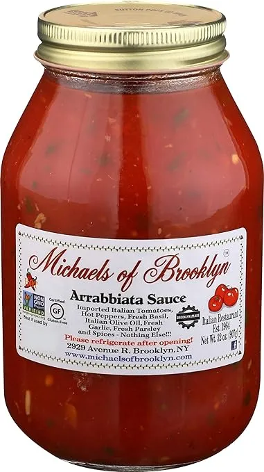 Michaels Of Brooklyn Arrabbiata Sauce - 32 oz