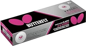 Butterfly R40+ 3 Star Table Tennis Ball - 12 Pack