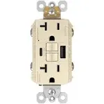 Legrand Radiant 20 Amp GFCI Duplex Outlet