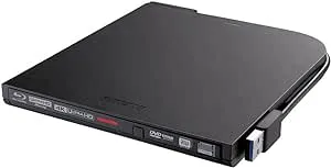 BUFFALO UHD BD corresponding portable Blu-ray drive black BRUHD-PU3-BK