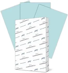 Hammermill Colors Print Paper, 20lb, 11 x 17, Blue, 500/Ream