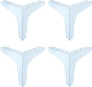 Antrader 4.5” Height Modern Furniture Sofa Legs for Table Cabinets Set of 4