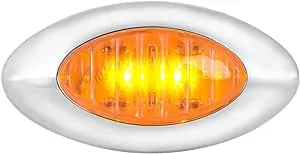 GG Grand General 79250 Marker Light (Small Y2K Amber/Amber 2LED Plug-In), 1 Pack