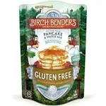 Gluten-Free Pancake and Waffle Mix by Birch Benders, Made with Brown Rice Flour, Potato, Cassava, Almond, and Cane Sugar, Family Pack, Just Add Water, 14 Ounce (1-pack)