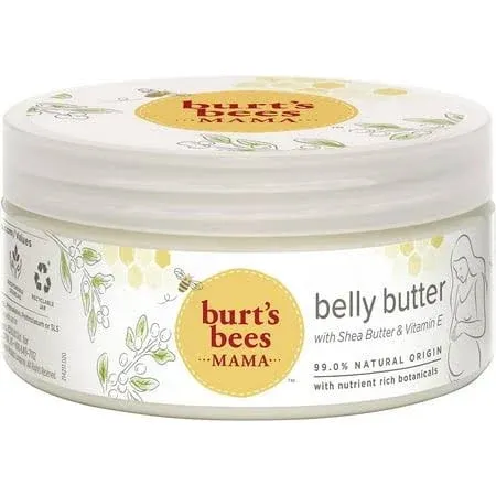 Burt,s Bees Burt,s Bees Mama Bee Belly Butter, Fragrance Free Lotion, 6.5 Ounce Tub, 6.5 Ounces