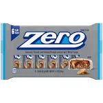 Zero Candy Bars, 1.85 oz, 6 count