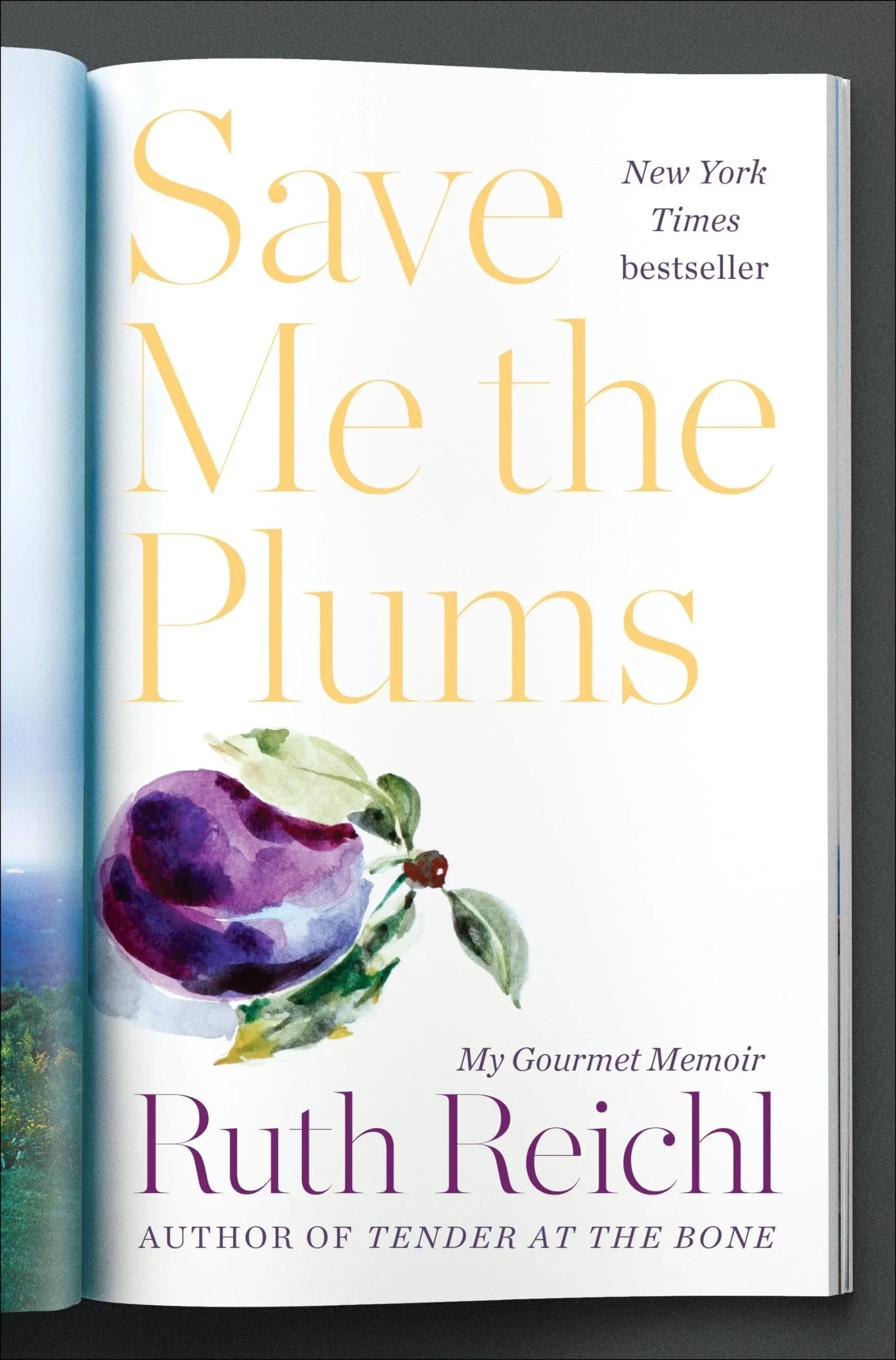 Save Me the Plums: My Gourmet Memoir [Book]