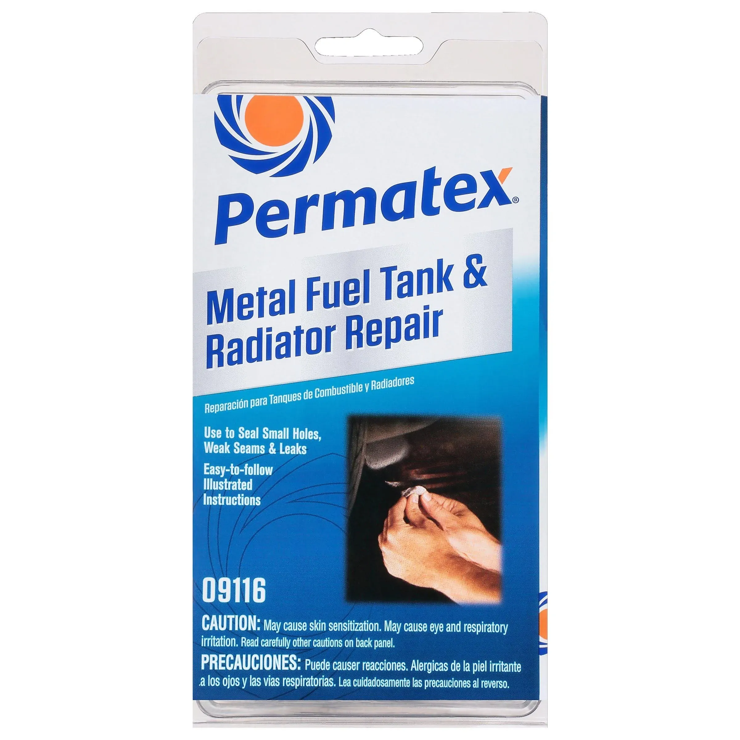 Permatex 09116 Fuel Gas Tank &amp; Radiator Repair Kit