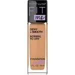 Maybelline Fit Me Dewy + Smooth Foundation - Warm Honey