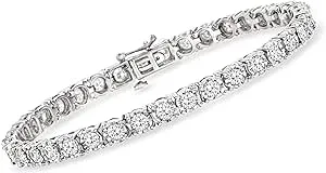 Ross Simons sterling silver diamond Tennis Bracelet