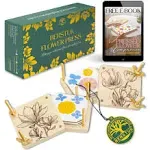 Berstuk Miniature Flower Press Kit for Adults - The Tiny Flower Preservation ...