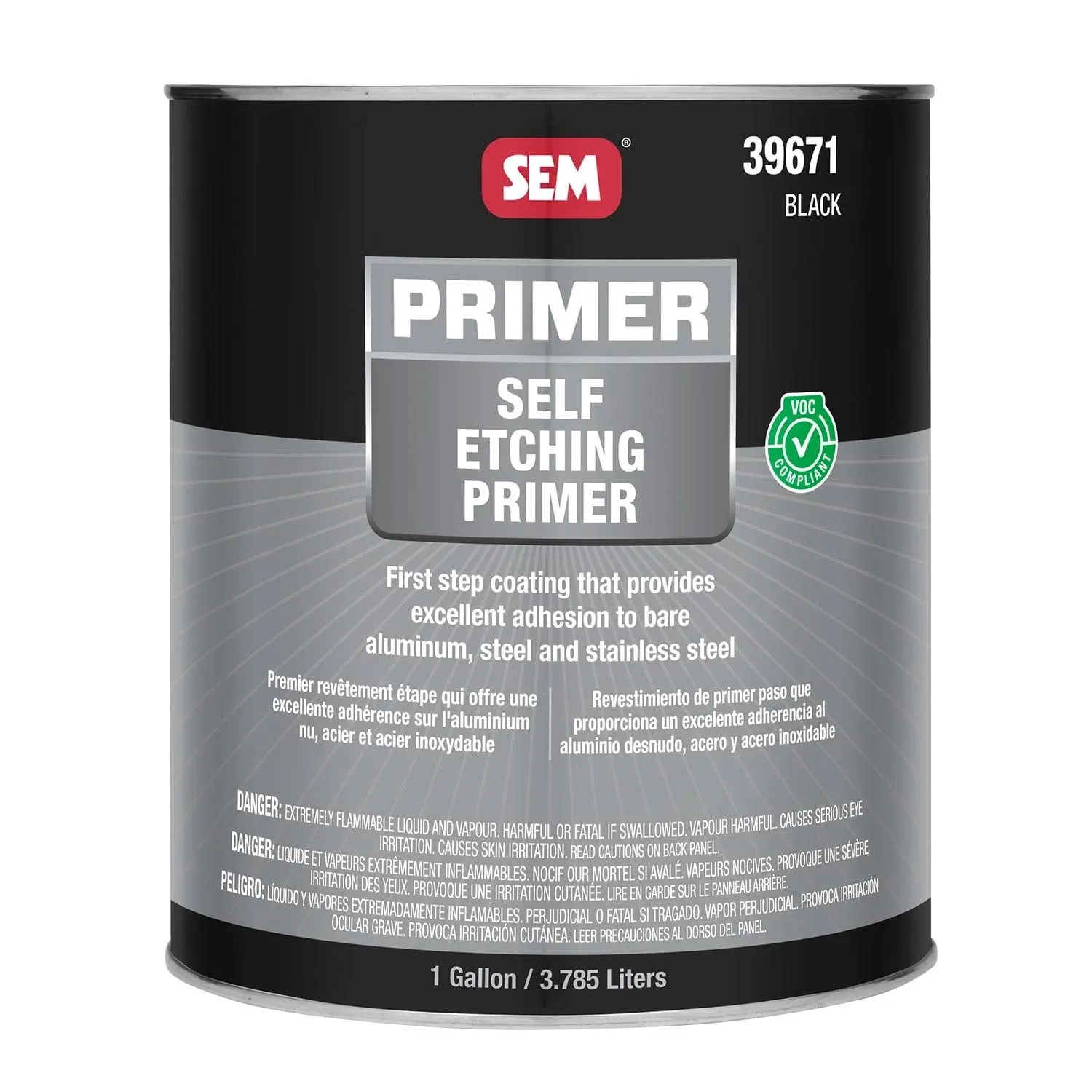 SEM Products 39671 - Self Etching Primer Black