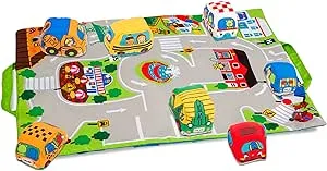 Melissa & Doug Take-Along Play Mat (Town)