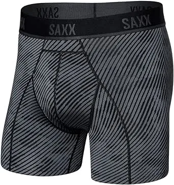 Saxx Men's Kinetic Light-Compression Mesh Boxer Briefs