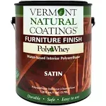 Vermont Natural Coatings Furniture Finish PolyWhey Semi-Gloss Clear Water-Based 1 qt Clear 900108