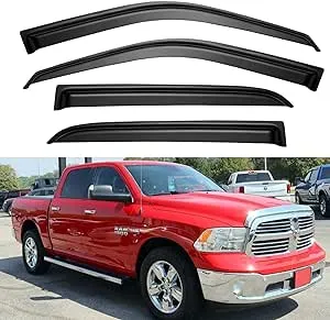 Window Visors Rain Guards for 1988-1999 Chevy/GMC C/K 1500/2500/3500 Standard Cab, Window Wind Deflectors Vent Shades for 1995-1999 Tahoe, 1992-1994 Blazer Regular Cab