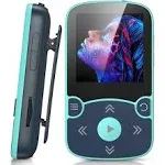 32GB MP3 Player with Clip, Bluetooth 5.0 Lossless Sound with FM Radio, Voice ...