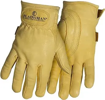 Two (2) Pairs PLAINSMAN Premium Cabretta Goatskin Leather Gloves EXTRA LARGE NEW