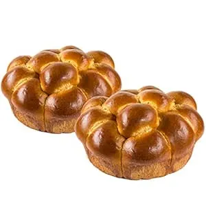 Pull-Apart Challah Bread | Kosher | Traditional Challah for your Holiday or Shabbat Table | 19 oz Per Challah Bread | Stern’s Bakery [2 Challah Breads Per Pack](Pull Apart Challah Bread)