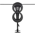 Antennas Direct - ClearStream 2MAX Indoor/Outdoor HDTV Antenna - Black