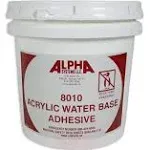 Alpha Systems 8010 Water-Based RV Rubber Roof Adhesive