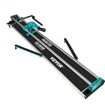 BestEquip Manual Tile Cutter, 48 inch Tile Cutter, All-Steel Frame Cutting Machine, Precise Tile Cutter Tools w/Laser Guide & Tungsten Carbide Wheel, Large Tile Cutter For Porcelain Ceramic