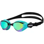 Arena Cobra Tri Swipe Mirror Swimming Goggles Green