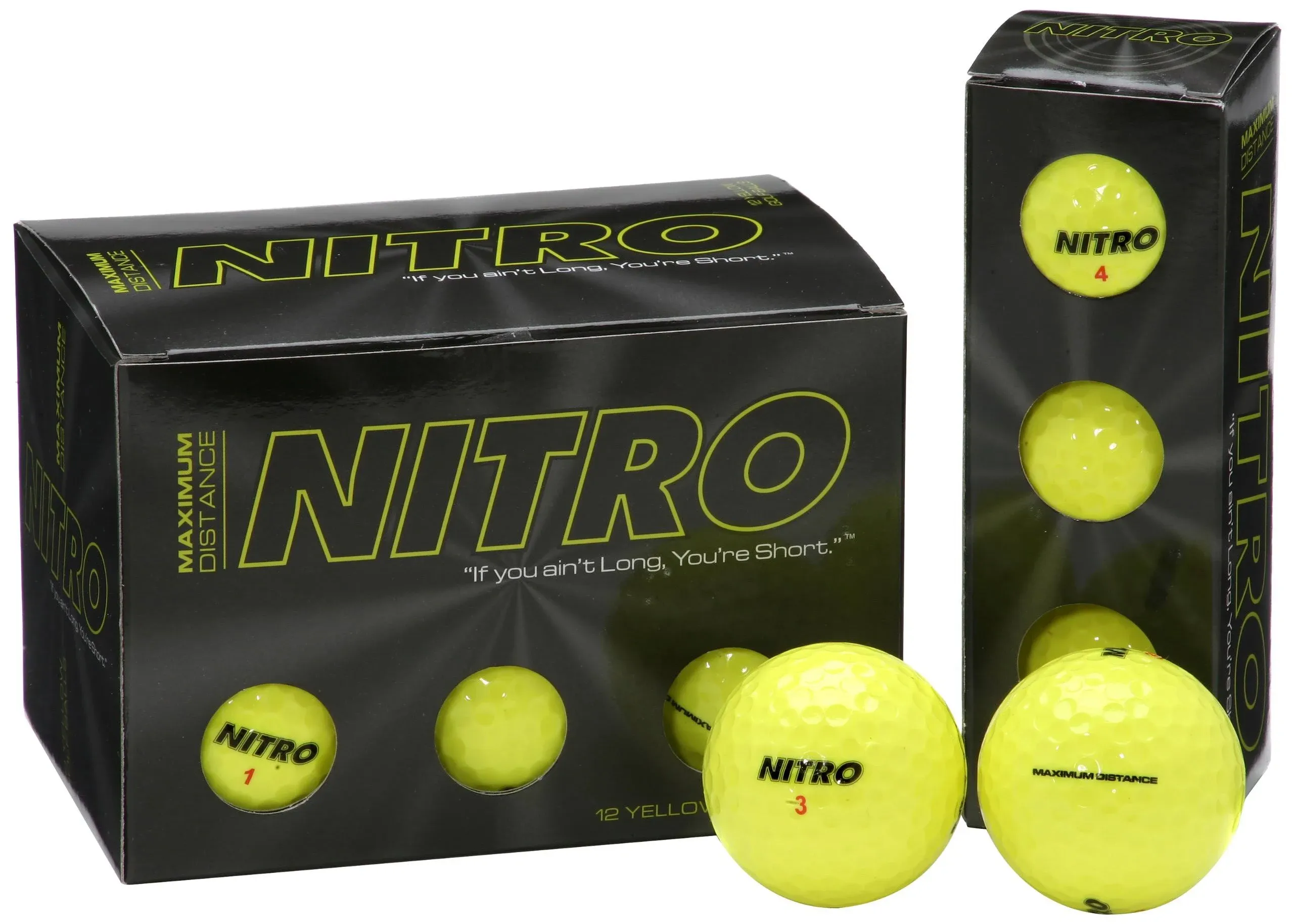 Nitro Golf Maximum Distance Golf Balls