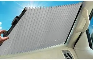 Dash Designs The Shade Retractable Windshield Sunshade