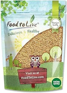 Food to Live - Clover Seeds for Sprouting, 1 Pound Pure, Vegan, Kosher, Bulk. Edible Seeds. Rich in Vitamin C. High Germitation Rate. Grow Sprouts, and Microgreens.