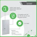 Square D QOC30UF : Load Center Cover QO