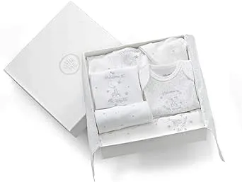 Little Me Baby Layette Gift Set - Clothes, Outfits, Essentials for Girls & Boys, Newborns, 3 and 6 Months