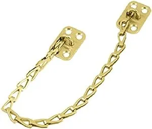 Deltana TC82U3 Solid Brass 12-Inch Long Transom Chain