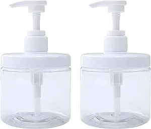 Cosywell Pump Bottle Dispenser Plastic Pump Bottles Refillable Bottles Wide