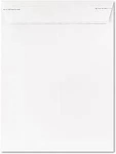 Ampad Gold Fibre Fastrip Release & Seal Catalog Envelope, 9 x 12, White, 100/Box