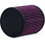 Mishimoto Performance Air Filter, 2.75&#034; Inlet, 7&#034; Filter Length, Red