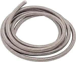 Russell Performance -10 AN ProFlex Stainless Steel Braided Hose Pre-Packaged 6 Foot Roll - 632160