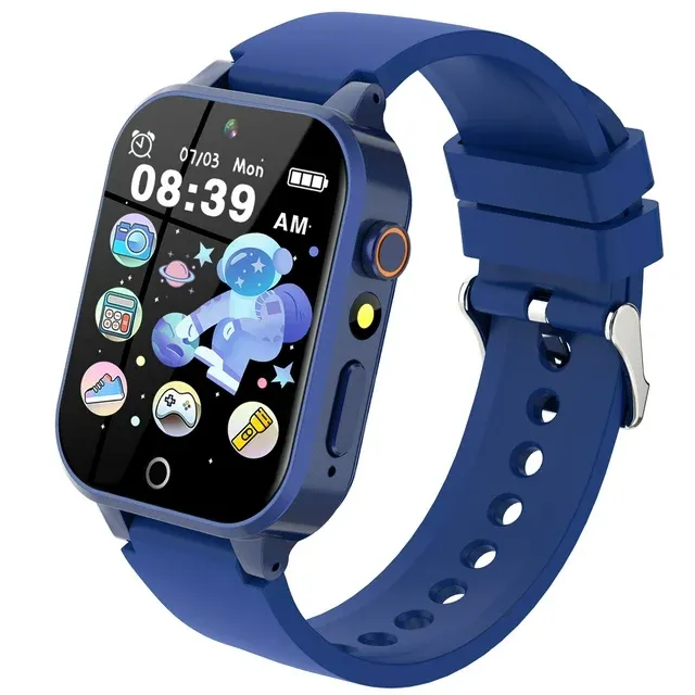 Kids Smart Watch with Puzzle Games HD Touch Screen Camera Video Music Player Ped