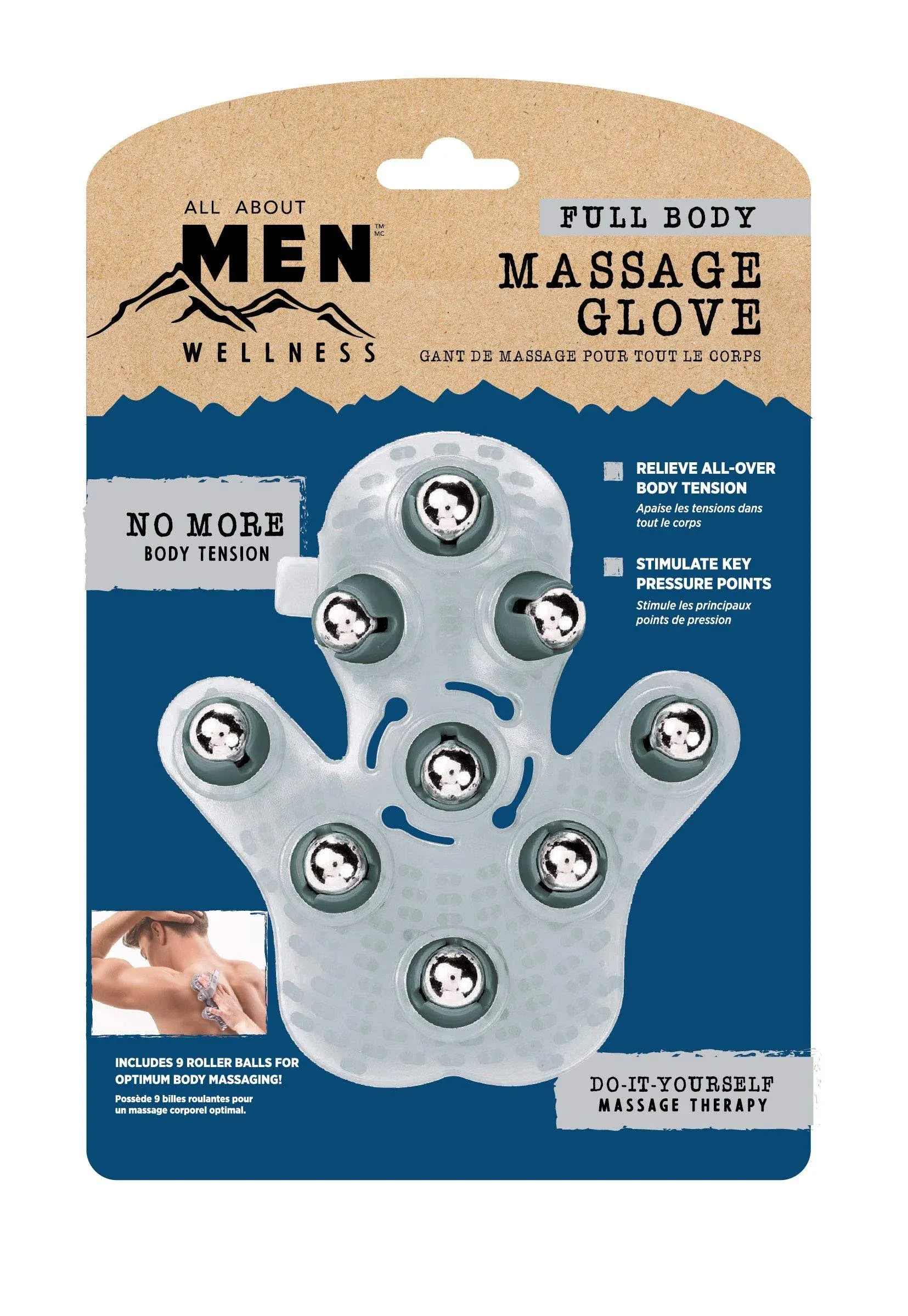 All About Men Full Body Massage Glove