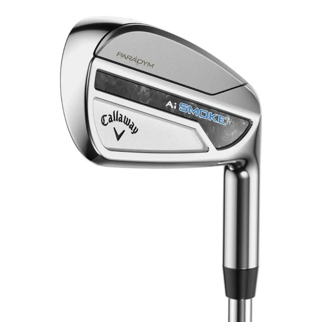 Callaway Paradym AI Smoke Golf Irons - Steel Mens Right Regular True Temper Elevate MPH 95 6-PW