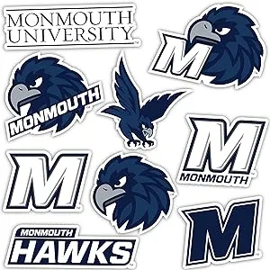 Monmouth University Hawks Sticker (Type 2 Sheet)