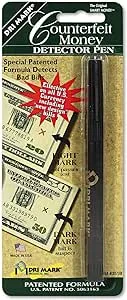 Dri Mark Counterfeit Bill Detector Marker Pen, Made in The USA, 3 Times More Ink, Pocket Size, Fake Money Checker - Money Loss Prevention Tester & Fraud Protection for U.S. Currency (Pack of 1)