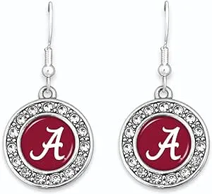 Alabama Crimson Tide Abby Girl Earrings Jewelry Gift Licensed UA