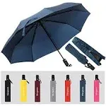 SIEPASA Windproof Travel Compact Umbrella-Automatic Umbrellas for Rain-Compact Folding Umbrella, Travel Umbrella Compact, Small Portable Windproof