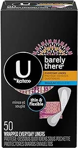 U by Kotex Barely There Panty Liners