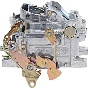 Edelbrock 1905 AVS2 Series Carburetor 650 cfm Square Flange Non-EGR Manual Choke Satin AVS2 Series Carburetor