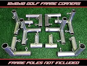 Cimarron Outdoor Sports Gaming Accessories 10x10x10 Golf Frame Corner Kit